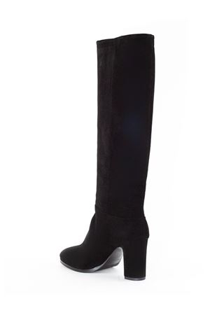 Stivale alto in camoscio nero JULIE DEE | MW595NERO
